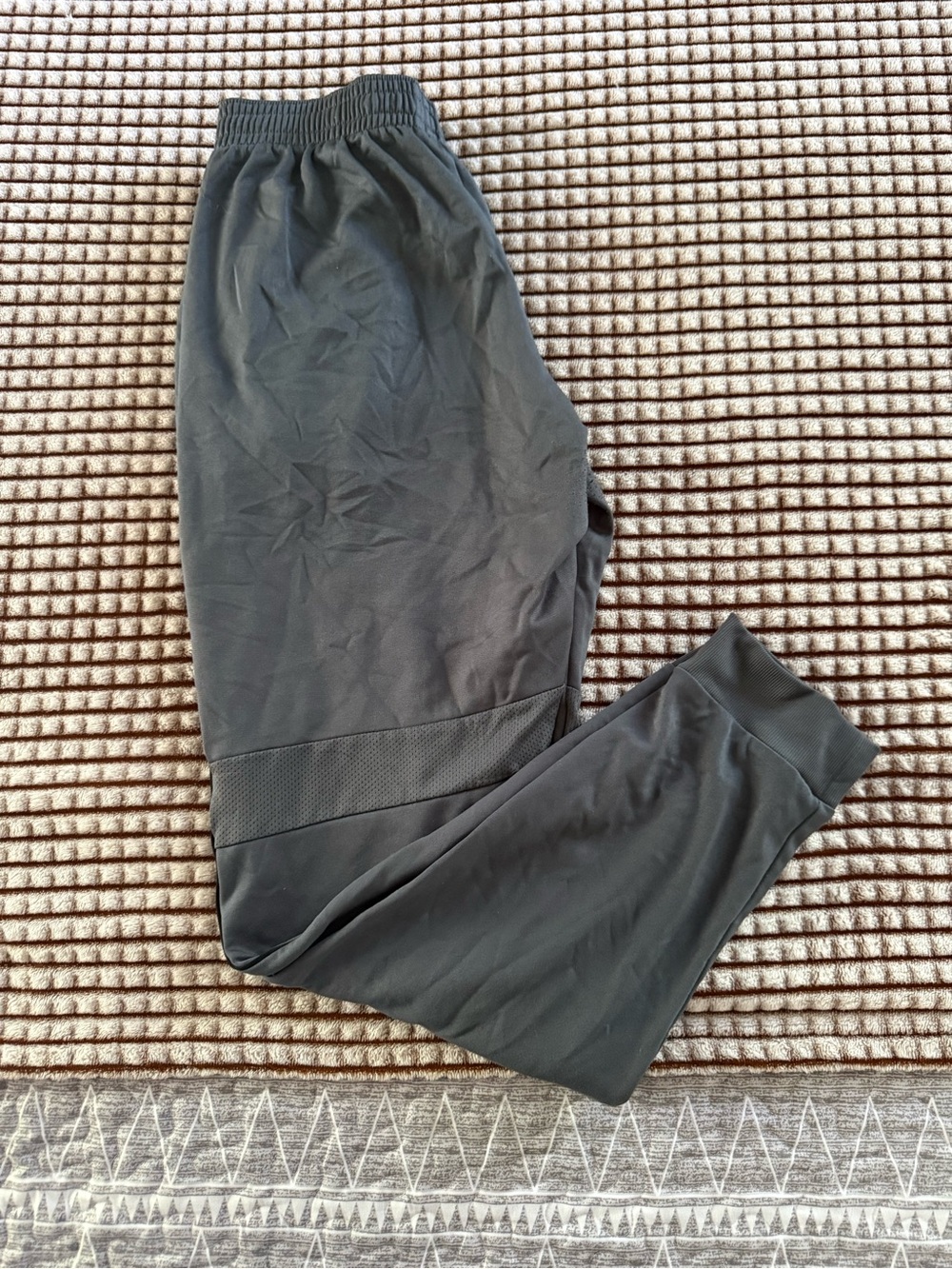Grey Athletic Jogger Pants
